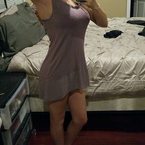 Short dress/long shirt